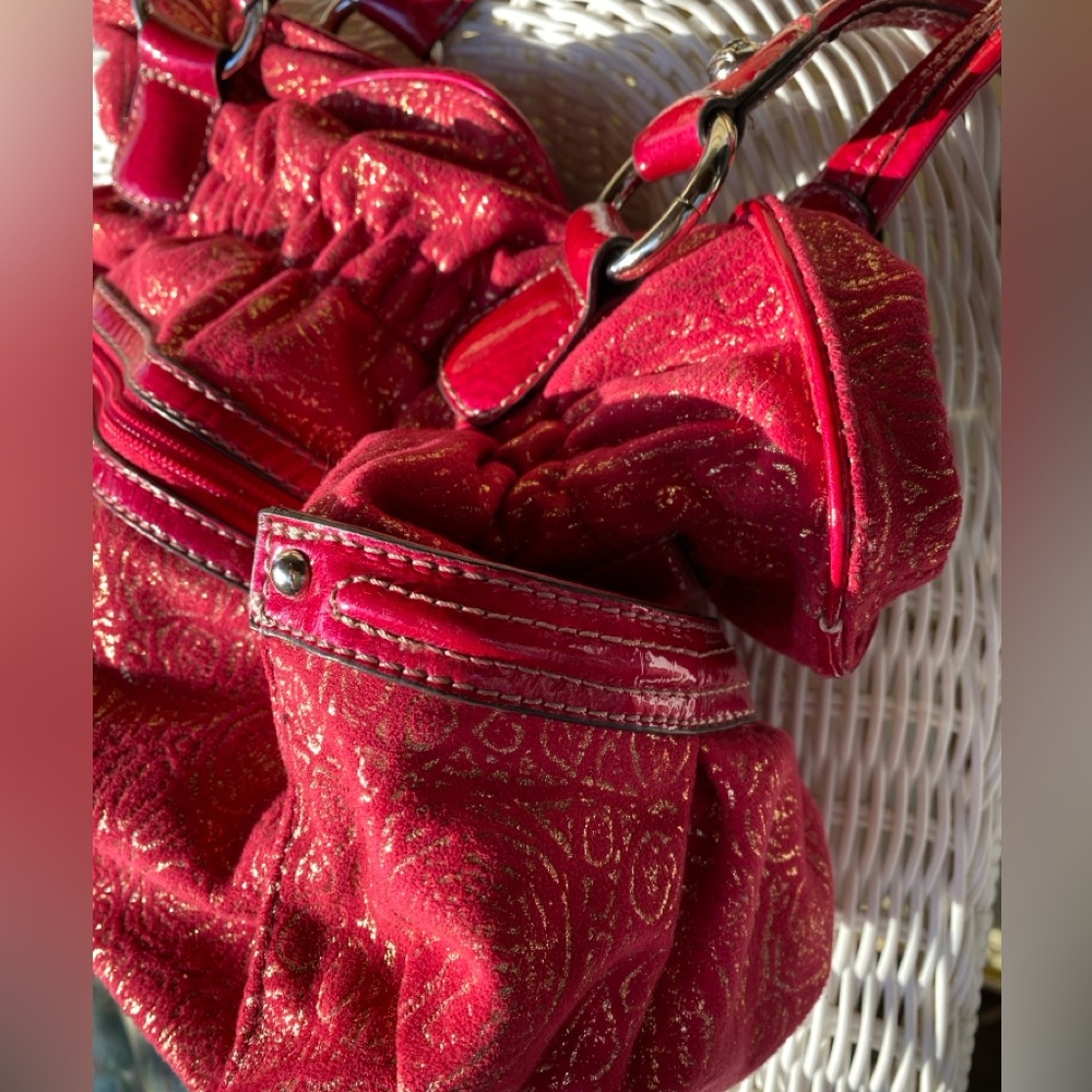 Kathy Van Zeeland shoulder bag. New w/o tags. Never used. Pink/Silver/Black/Gold - Picture 8 of 16